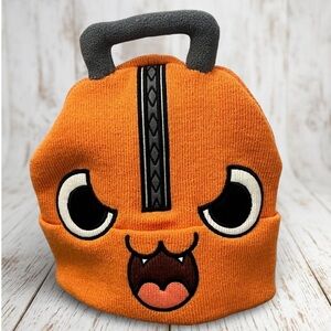 Pochita Dog Tonoggan Kids Chainsaw Man Anime Beanie Hat Cosplay Cap Toboggan